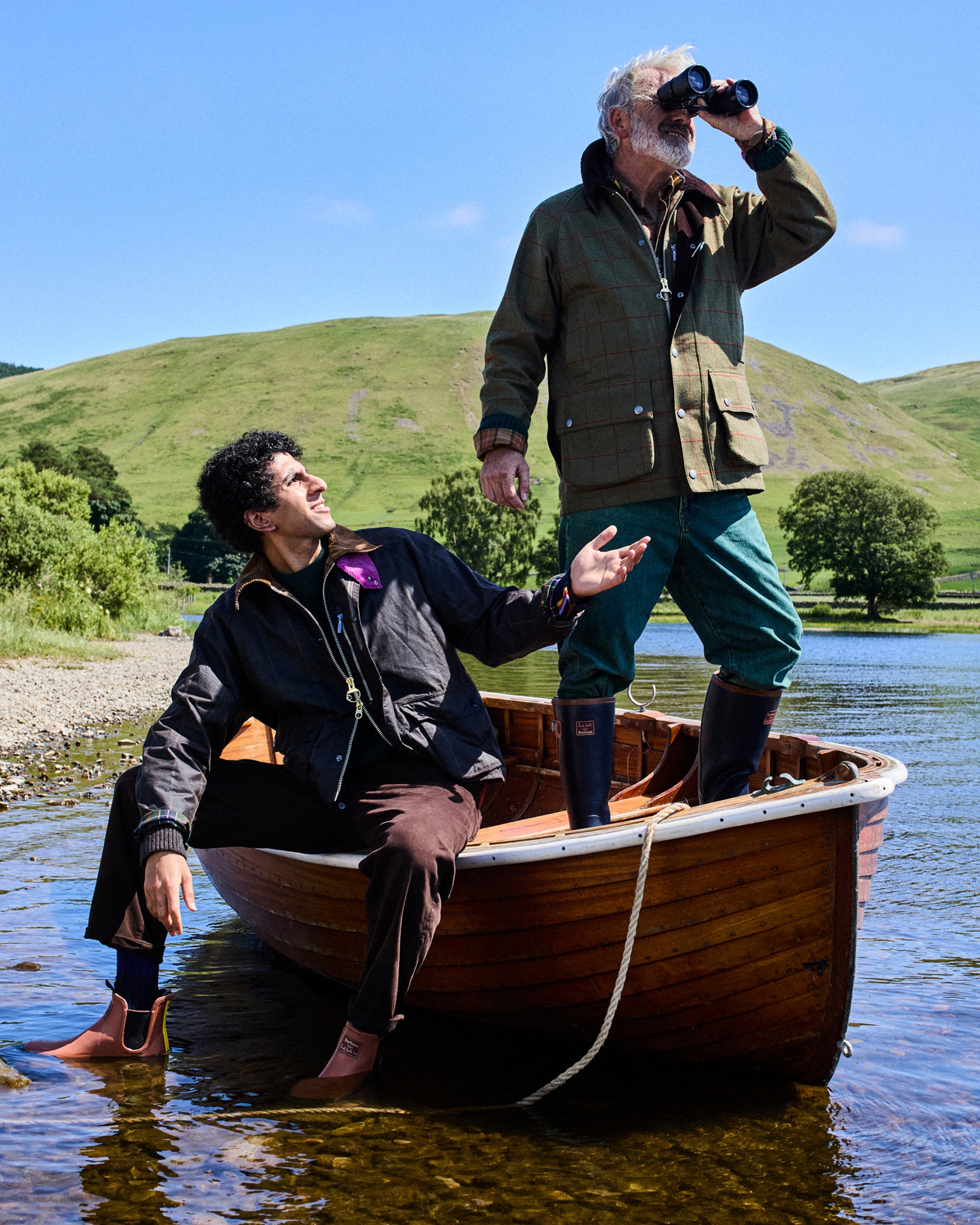 Paul Smith loves Barbour